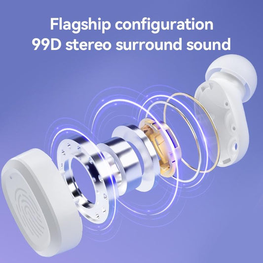 Black Wireless Earphones With Charging Case-1915198279411437570