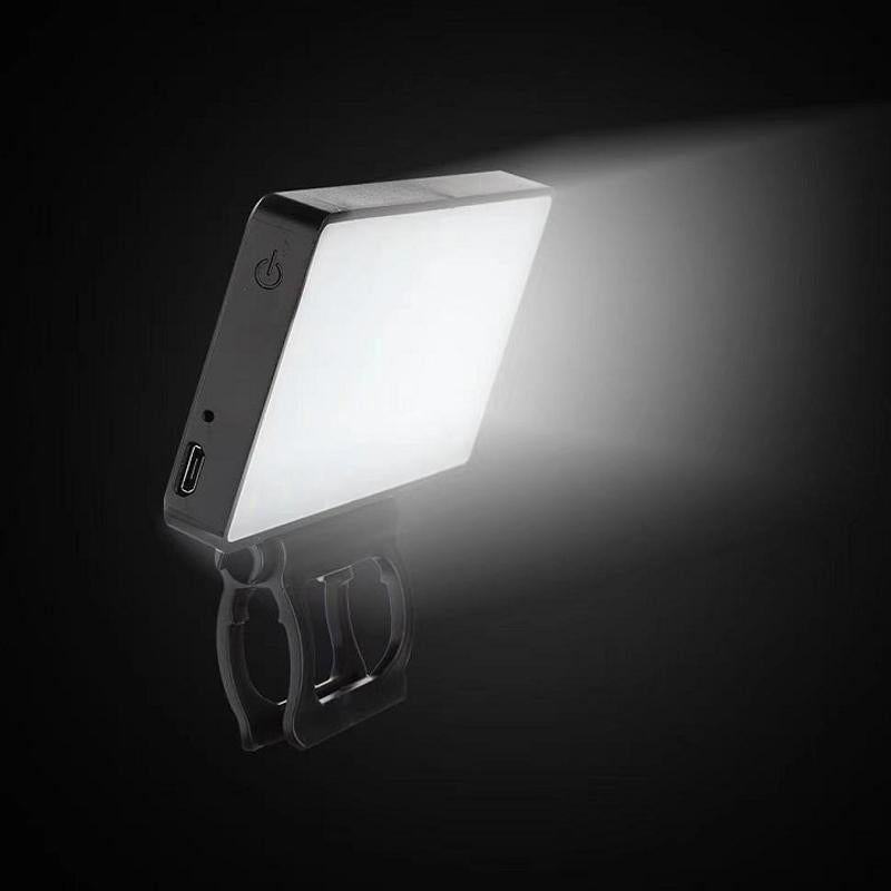 Adjustable Outdoor Phone Fill Light - Monochrome White-1915198257563308033