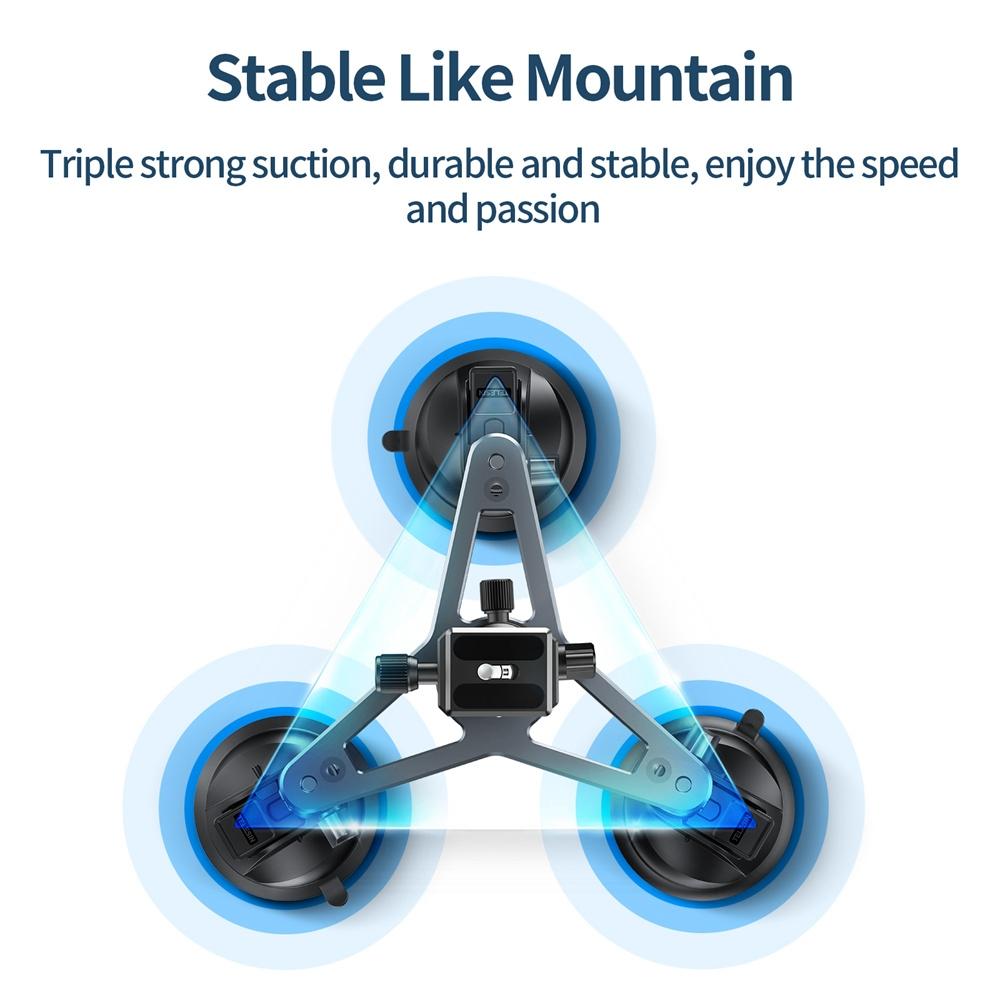Car Mount For Action Camera With Suction Cup-1915196987205095431