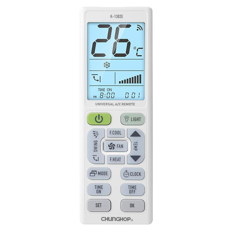 Universal Air Conditioner Remote Control With Large Screen And Night Light-1915197917027766272
