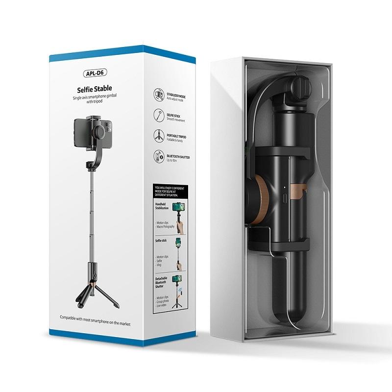 Multifunctional Mobile Phone Gimbal Stabilizer With Live Video And Selfie Stick-1915197590929018889