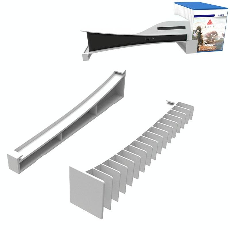 Sony Ps5 Horizontal Bracket For Optical / Digital Version - White-1915196940769955840