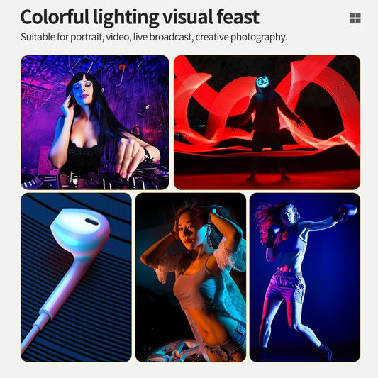 Portable Pixel G3 Rgb Fill Light For Handheld Photography - Dimmable Desktop Mini Pocket Lamp-1915196836298231810