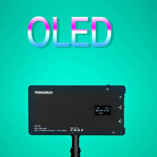 135Leds Dual Colour Temperature Pocket Fill Light - Black-1915197135347912706