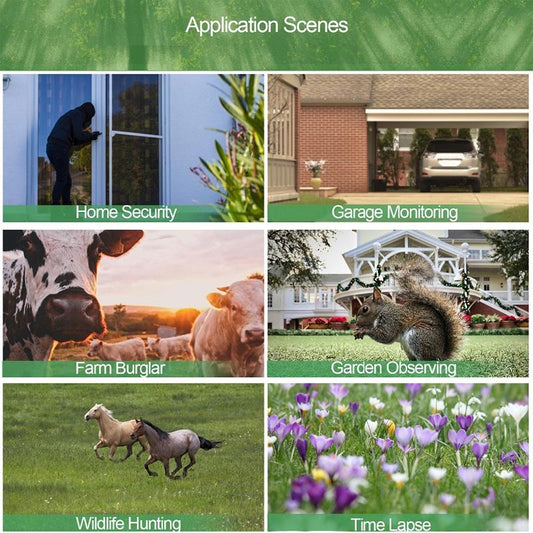 20Mp 2K Wildlife Hunting Trail Camera With Night Vision And 4G Cellular Surveillance-1915198304552095746