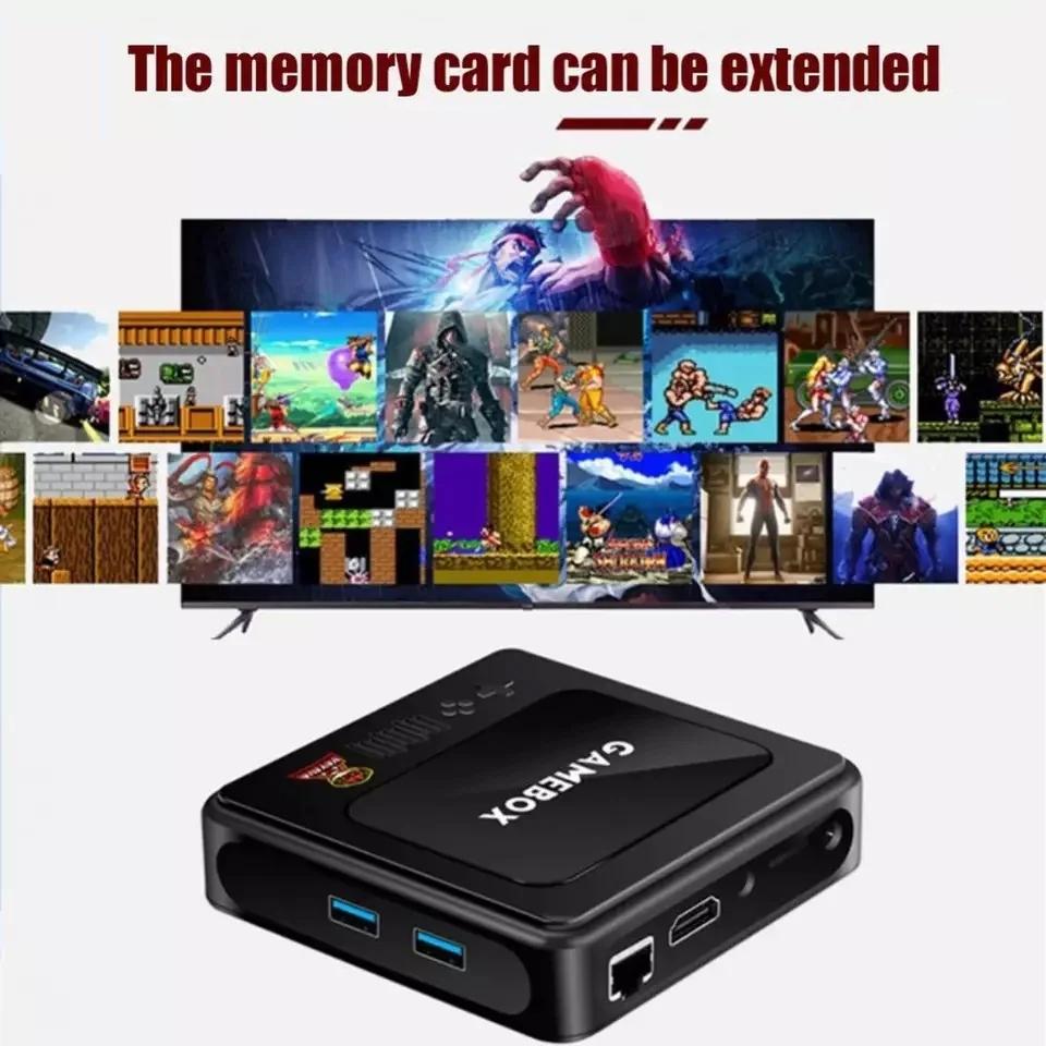 Wireless Dual System 4K Game Console - 128G Storage-1922443443330748418