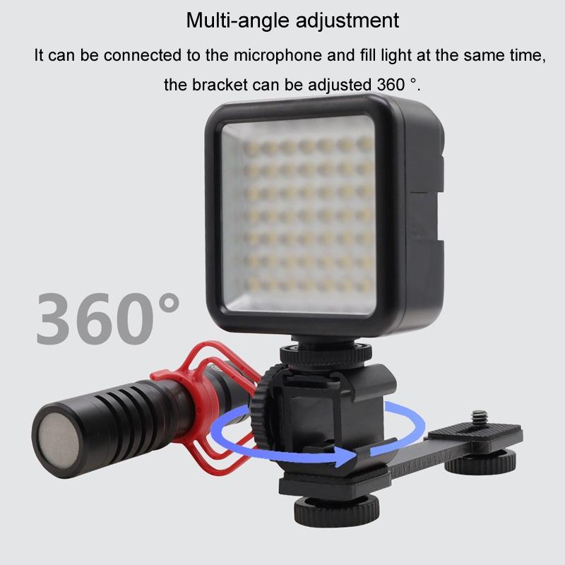 Aluminum Flashlight Bracket For Multifunctional Shoe Base With 3 Hot Boots-1915196861149483015