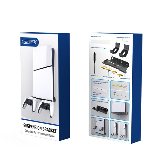 Wall-Mounted Storage Rack For Ps5 Slim Host And Accessories-1915197484163010562