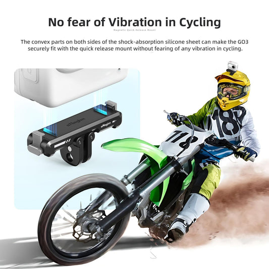 Insta360 Go 3 Magnetic Fast Disassembly Seat Bracket For Sports Camera-1915197519999143938