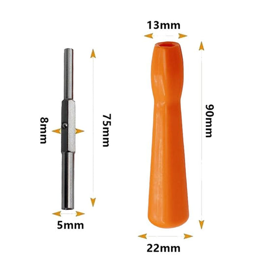 2-In-1 Disassembly Tool For Gba / Ngc / N64 / Sfc / Wii Consoles - 3.8Mm / 4.5Mm Screwdriver Socket-1915198289767174146