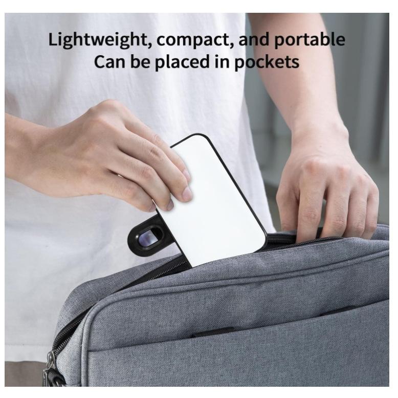 Rechargeable Selfie Light For Phone Laptop Tablet - Black-1915196947526979590