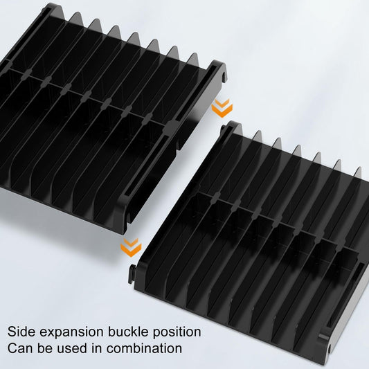 Desktop Cd Storage Stand - Large Capacity Black-1915196818300473346