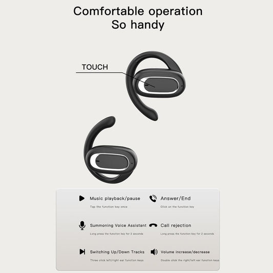 Adjustable Wireless Bluetooth Earphones With Noise Reduction - Skin-Colour-1915196858414796802