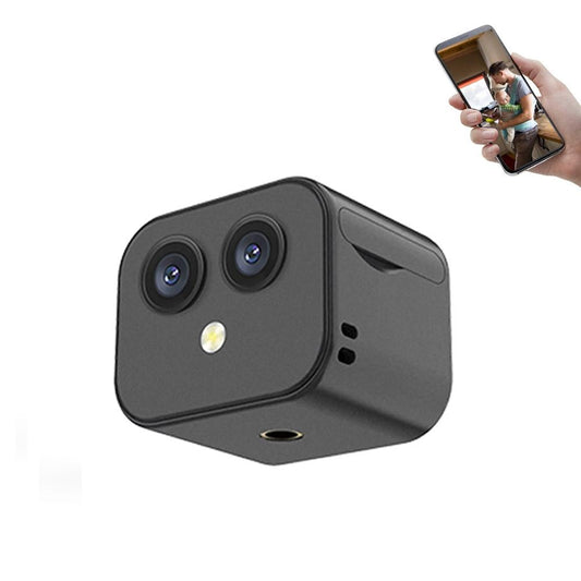 Wireless Dual Lens 4K Camera With Remote Monitoring