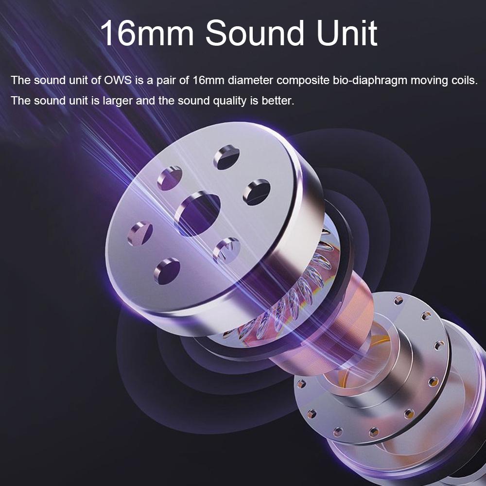 Wireless Bluetooth 5.2 Earphones with Noise Reduction Ear-mounted Design - Black Without Accessories