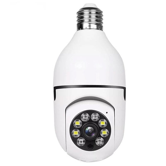Smart Wifi Light Bulb Camera With Hd 2Mp Resolution Motion Detection Two-Way Audio Night Vision And 16G Tf Card