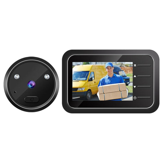 2.4 Digital Door Viewer With Night Vision Tf Card Slot Photo & Video Capture