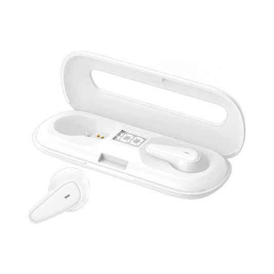 Waterproof Bluetooth 5.0 Earphones with Charging Box - White Deer Series