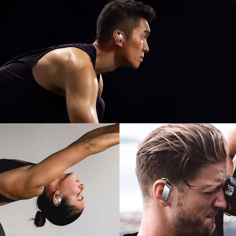 Wireless Bluetooth Earphones with Magnetic Charging Case & Digital Display