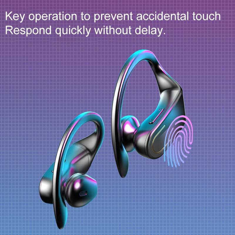 Wireless Bluetooth Earphones with Magnetic Charging Case & Digital Display