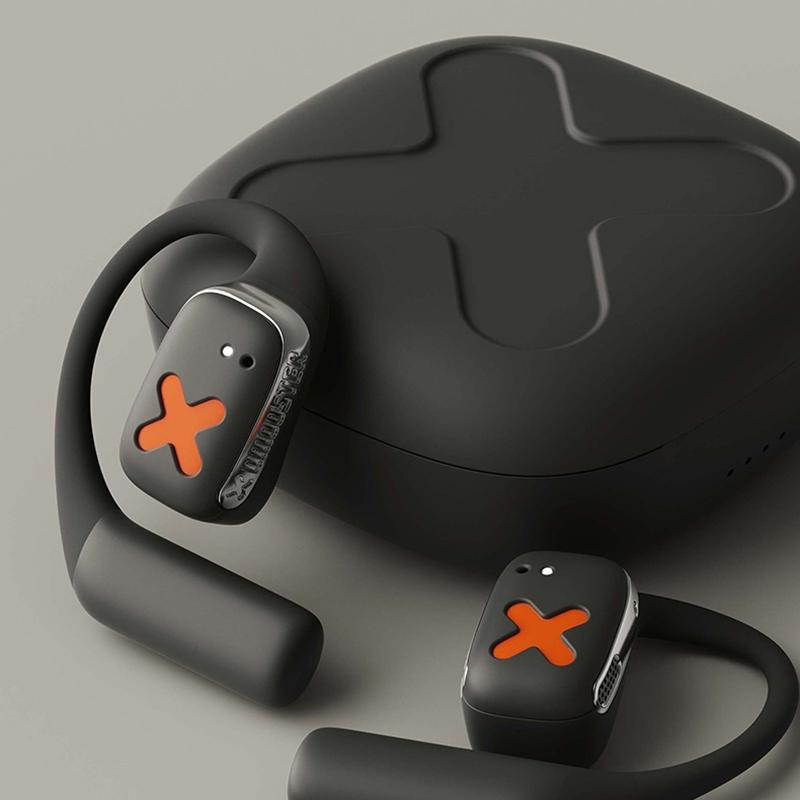 Wireless Earphones with App Control - Ear-mounted - White