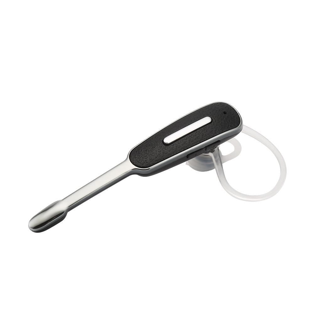 Handsfree Bluetooth Earphone with Mic for Iphone - Black / Silver