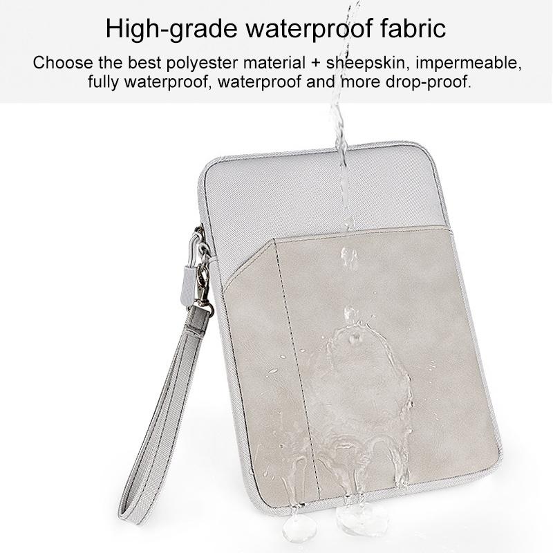 Protective Felt Sleeve Carrying Bag - Light Grey