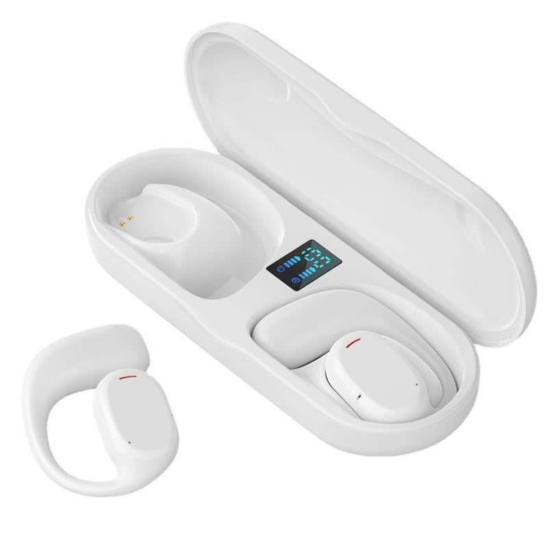 Wireless Bluetooth Sports Earphone - Js270 Hanging Ear Design - Black