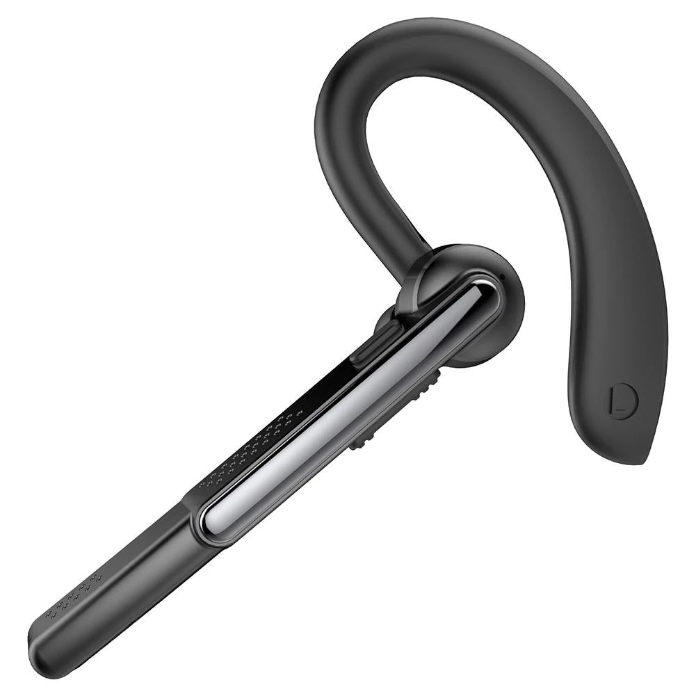 Wireless Bluetooth Earphone with Noise Cancelling and Mic - Black