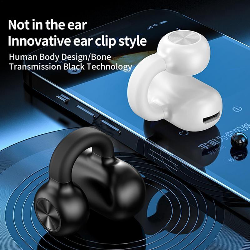 Wireless Single-ear Bluetooth 5.3 Earphone - Z28 - Black Box Packag