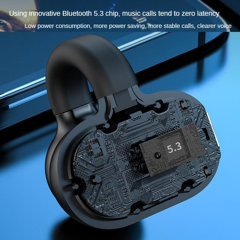 Wireless Single-ear Bluetooth 5.3 Earphone - Z28 - Black Box Packag