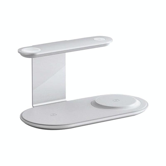 3 In 1 Wireless Charger With Night Light 15W - Black