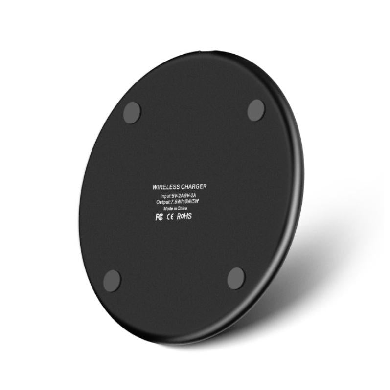 2 Pack Universal 10W Aluminum Wireless Charger With 1M Cable