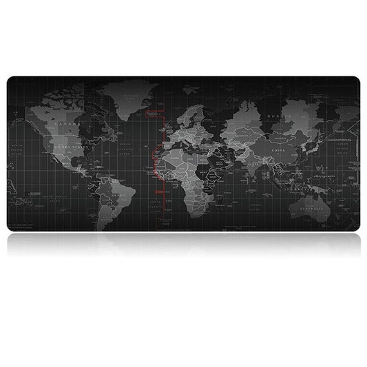 Large Anti Slip World Map Mouse Pad 60 X 30Cm