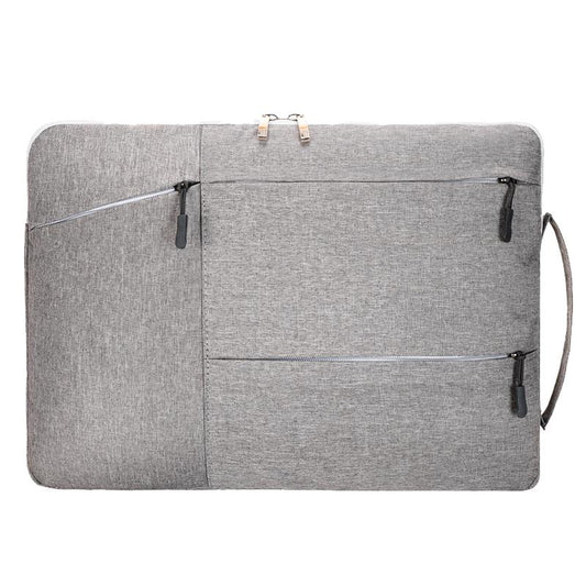 Portable Laptop Handbag - Fits 15.6-17 Inch - Casual Design - Grey