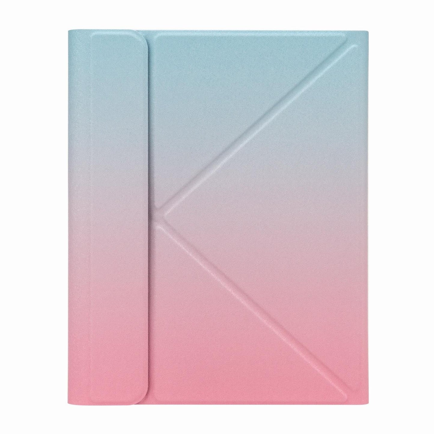 Bluetooth Keyboard Leather Case For Ipad Pro 11 With Three-Fold Holder & Backlight - Rainbow