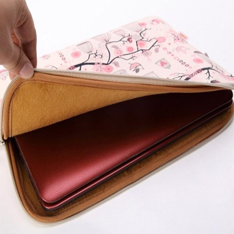 Universal Cartoon Tablet Sleeve Bag - Business Edition - Pink - 8.3 Inch