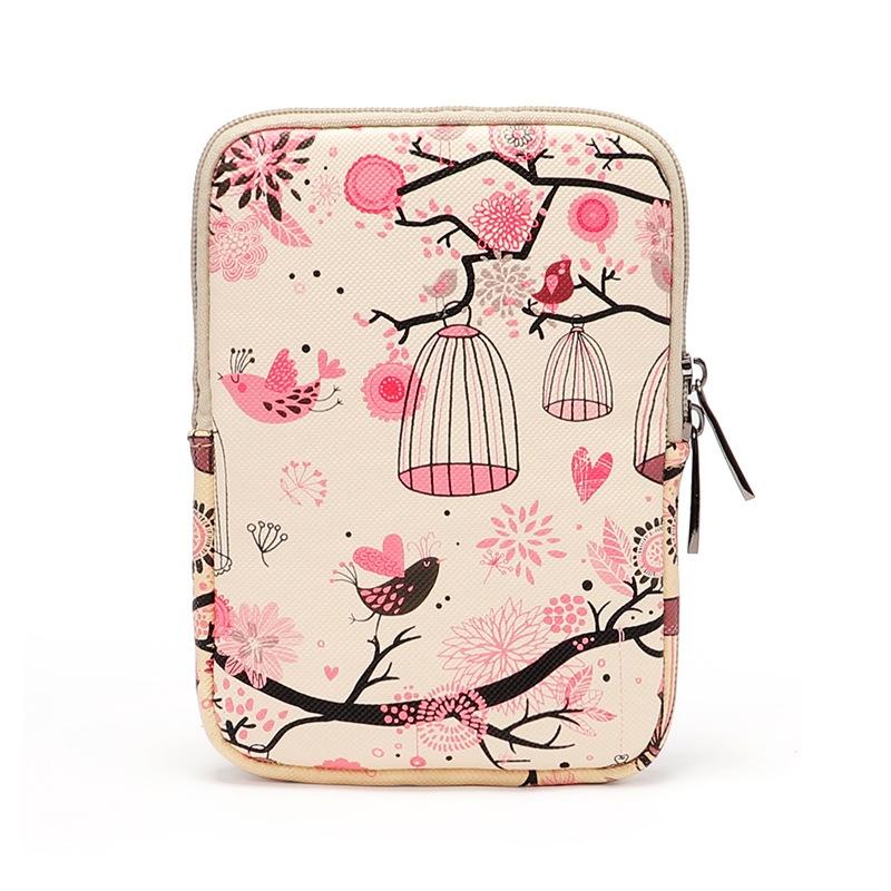 Universal Cartoon Tablet Sleeve Bag - Business Edition - Pink - 8.3 Inch