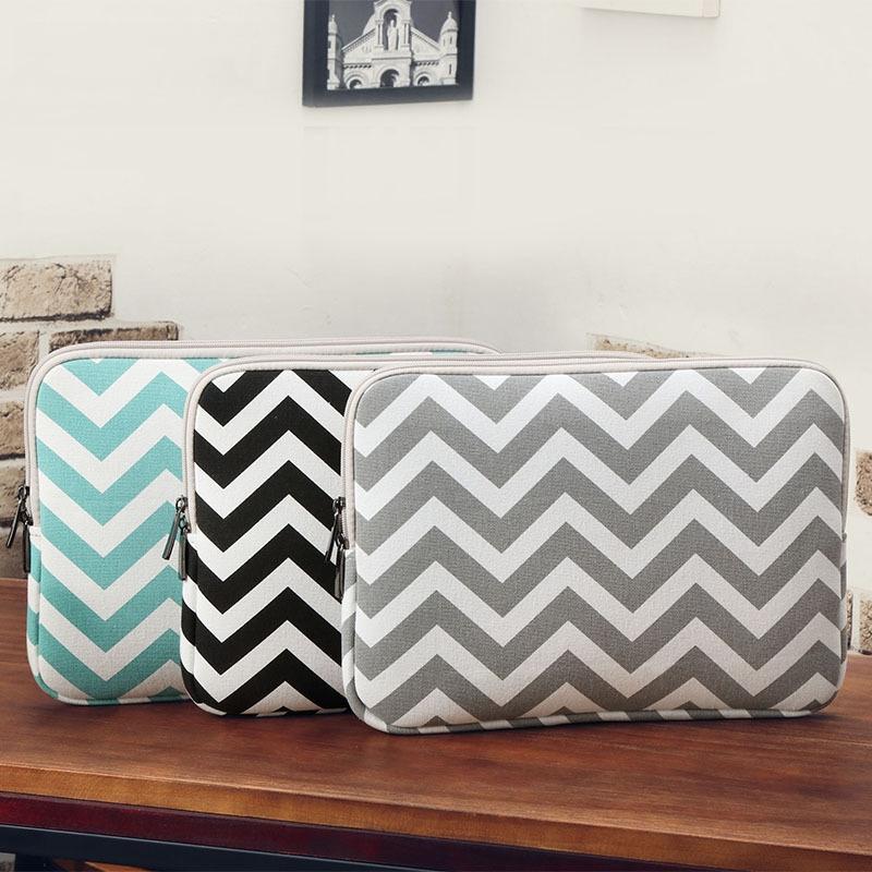 14 Wavy Pattern Notebook Liner Bag - Wavy Design - Gray
