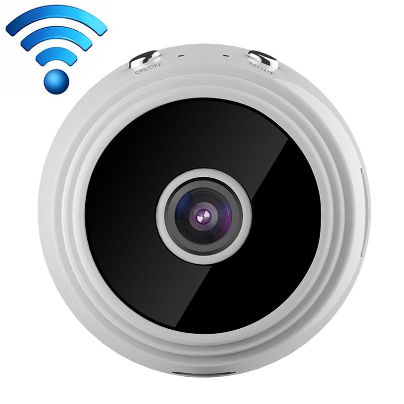 Wireless 1080P Camera With Night Vision & Motion Detection Tf Card & Bluetooth - Black