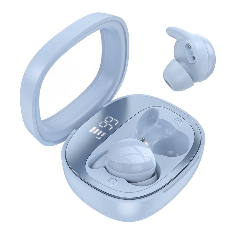 Wireless Sleep Earbuds by Hoco - True Bluetooth - Beige