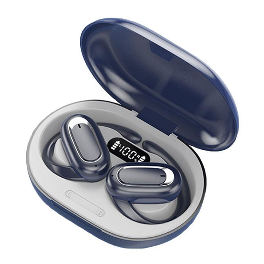 Adjustable Wireless Bluetooth Earphones with Noise Reduction - T35 Ows - White