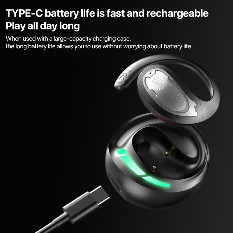 Wireless Bluetooth Earphones for Mechanical Planet - Ear-mounted - Black