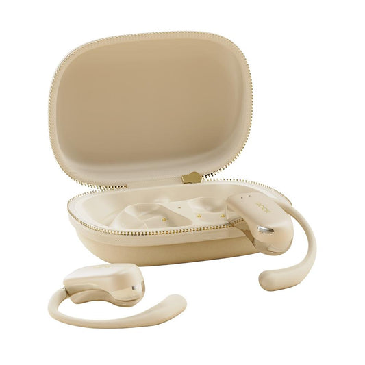 Open Earhook Bluetooth Earphones - X900 - Beige