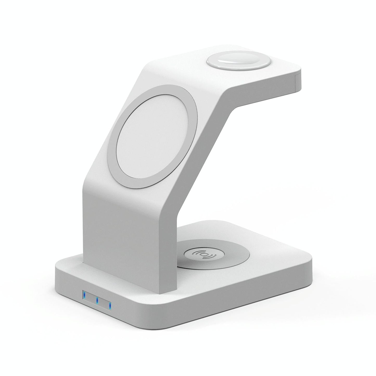 3 In 1 Magnetic Wireless Charger For Iphone Iwatch Airpods - Black