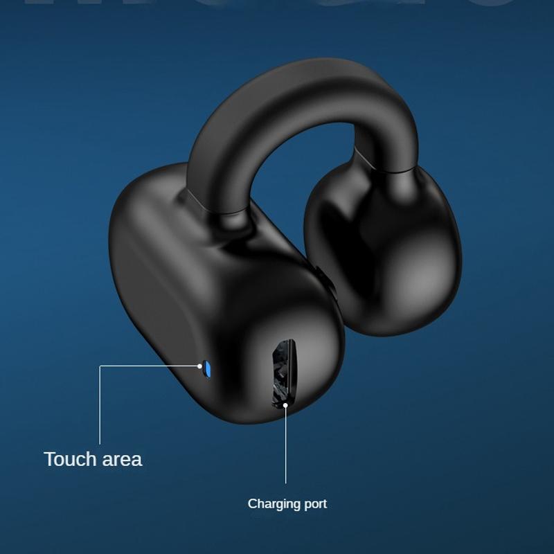 Wireless Single-ear Bluetooth 5.3 Earphone - Z28 - White Box Packag