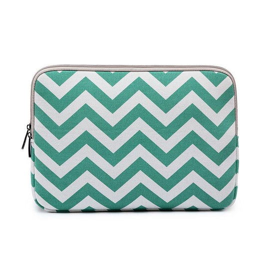 12 Wavy Pattern Notebook Liner Bag - Wavy Design - Black