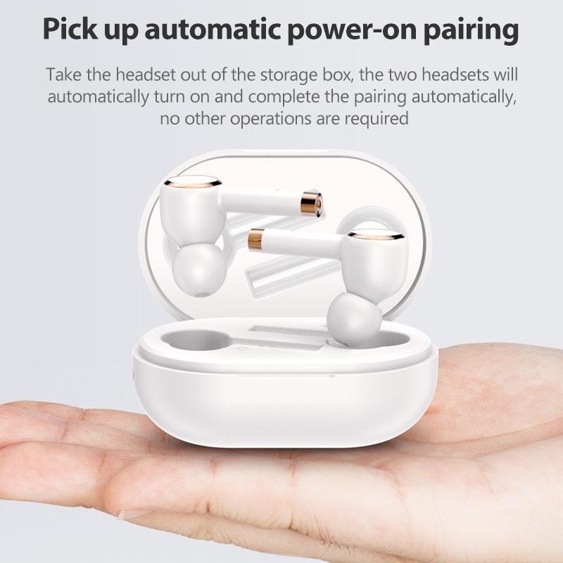 Wireless Bluetooth 5.0 Earbuds with Charging Case