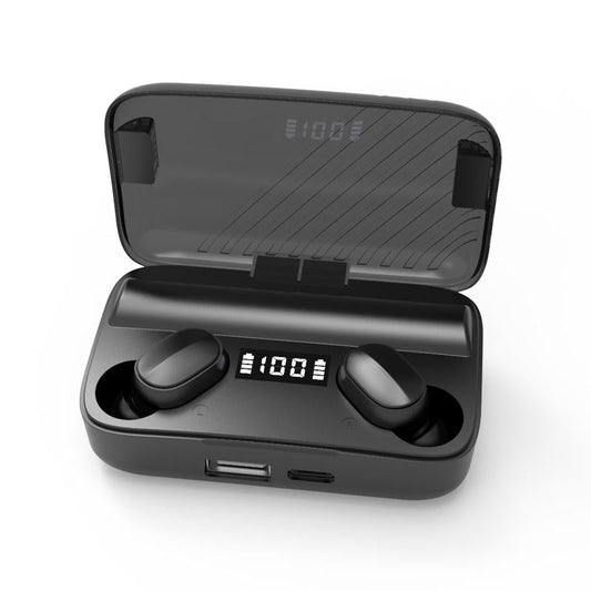 Wireless Earbuds with Noise Cancellation & Magnetic Charging - Led Display