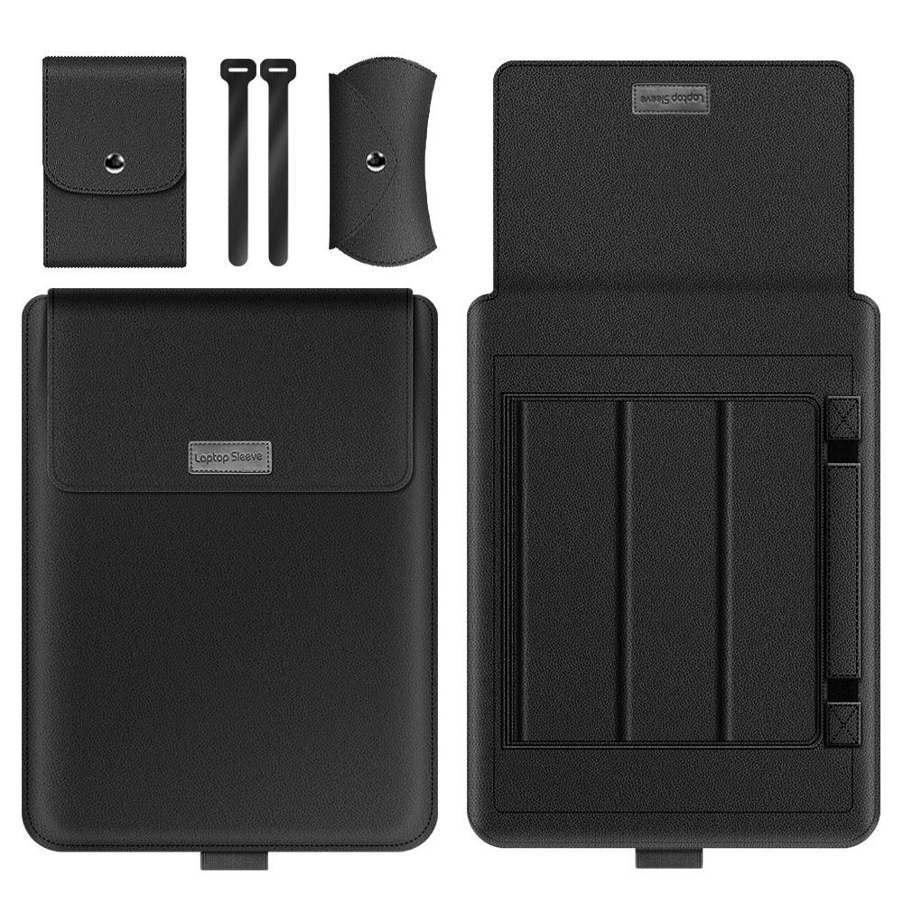 11 / 12 Inch 4-in-1 Computer Bracket Liner and Storage Bag - Brown